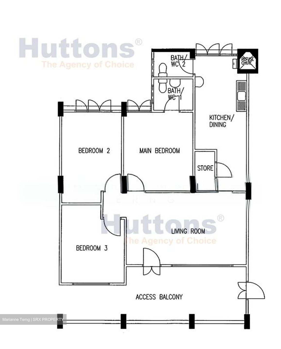 Blk 662 Yishun Avenue 4 (Yishun), HDB 4 Rooms #524733001